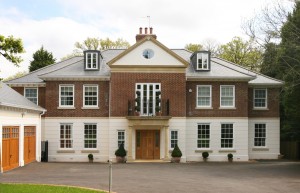 Georgian Style - New Build House - Front Exterior