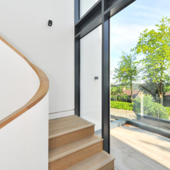 Detailed view of Staircase & Window