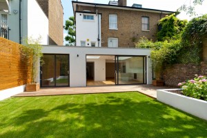 Rear extension and garden