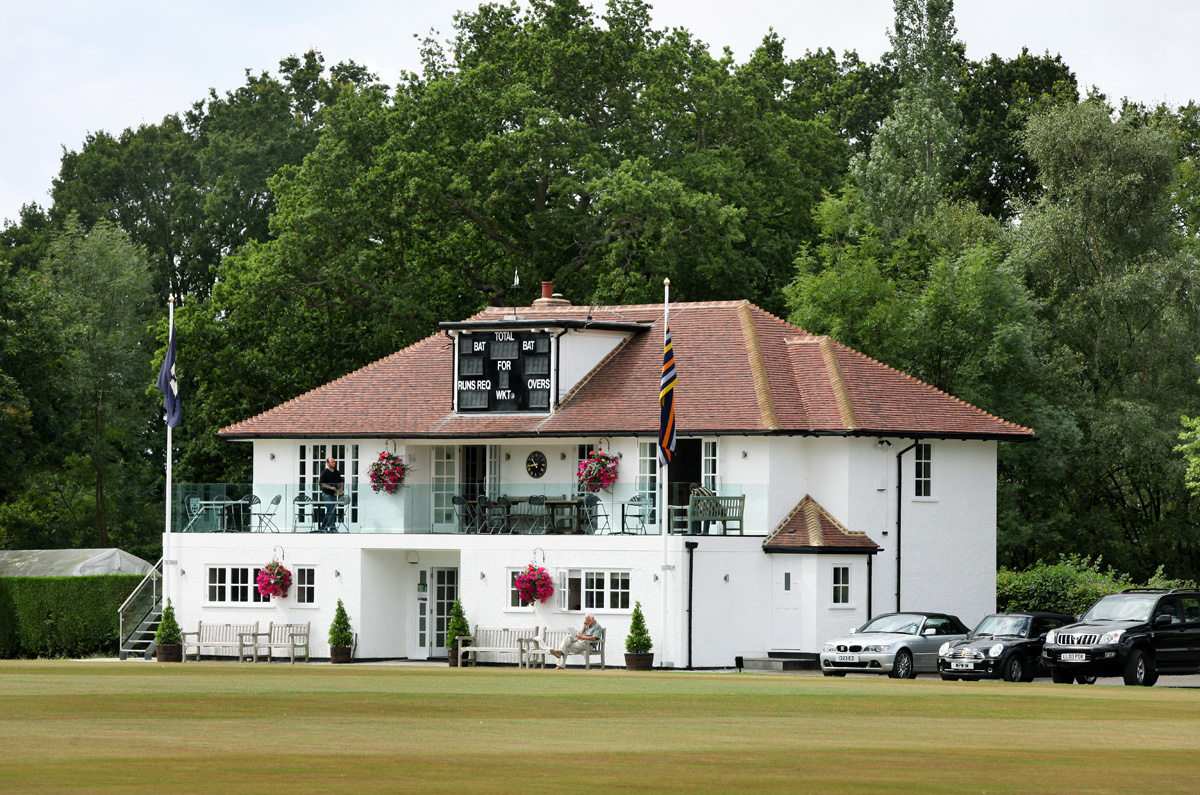 Exterior of pavilion